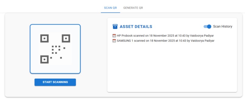 Asset QR Manager – screenshot 4