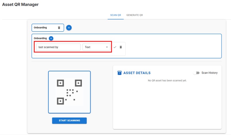 Asset QR Manager – screenshot 5