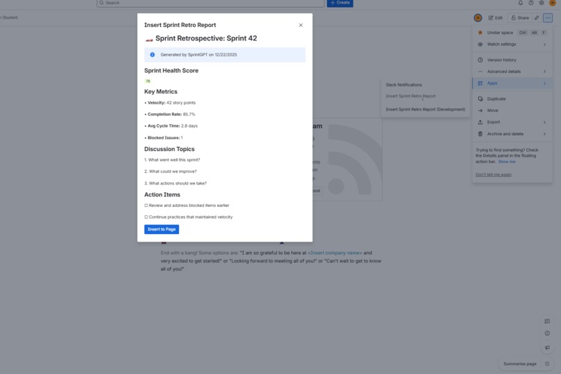 SprintGPT – screenshot 4