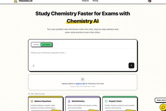 Chemistry AI
