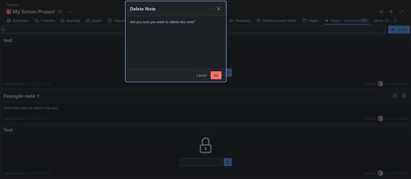 Simple Project Notes – screenshot 7