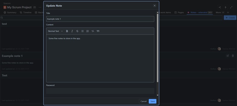 Simple Project Notes – screenshot 6
