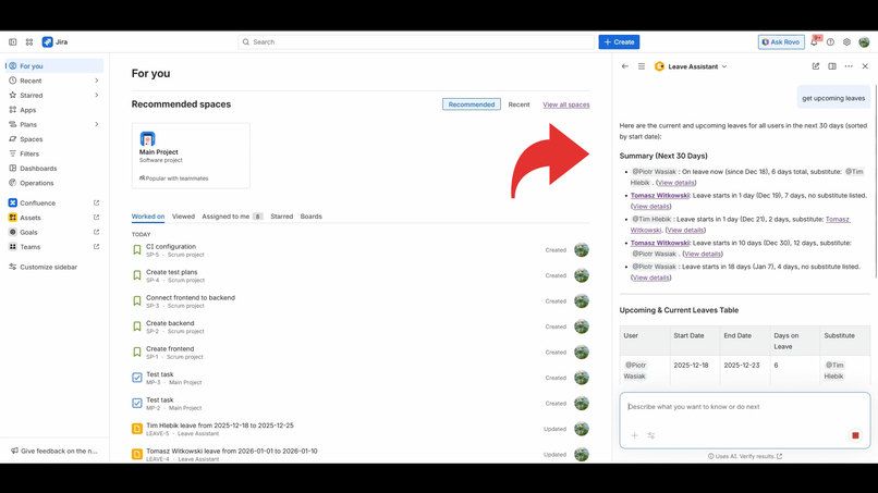 Leave Assistant – screenshot 2