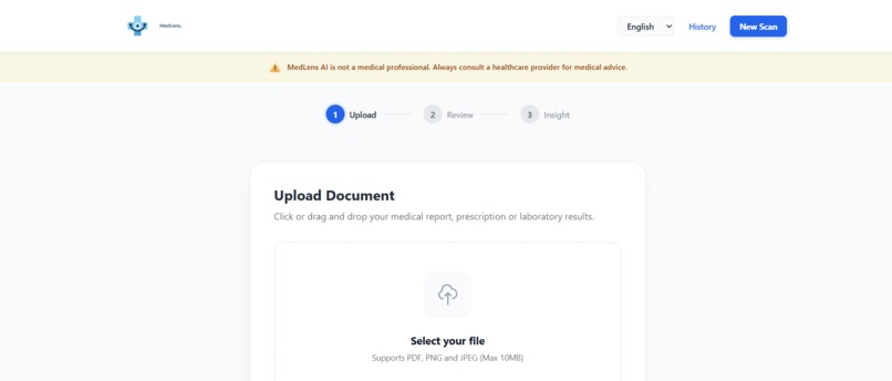 MedLens Ai – screenshot 2