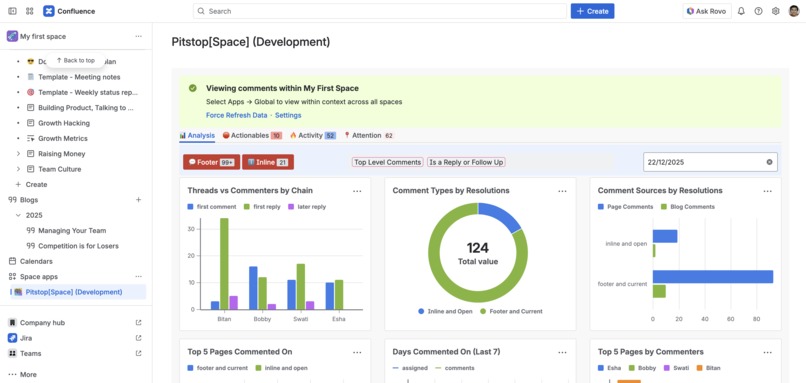 PitStop-Comment Manager for Your Team that Runs on Atlassian – screenshot 1