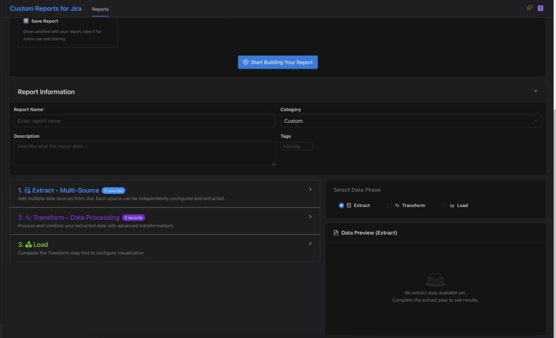 Custom Reports for Jira – screenshot 2