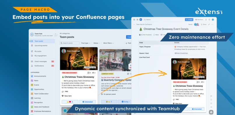 Team Hub for Confluence – screenshot 2