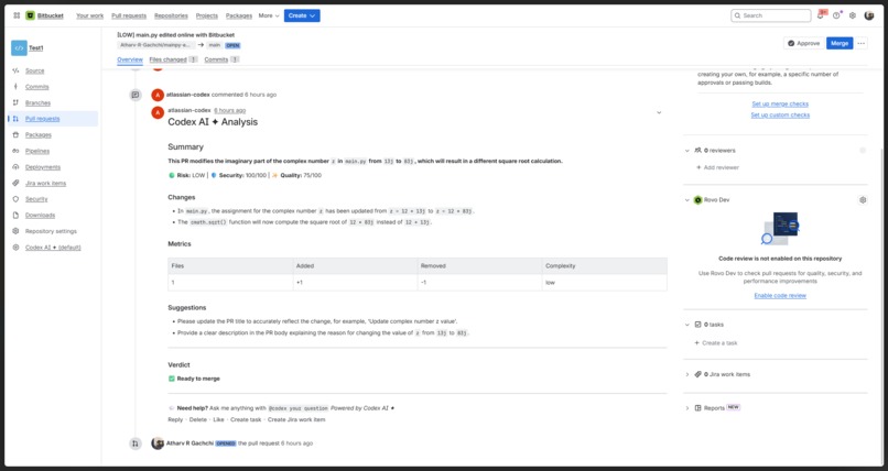 Codex AI – screenshot 3