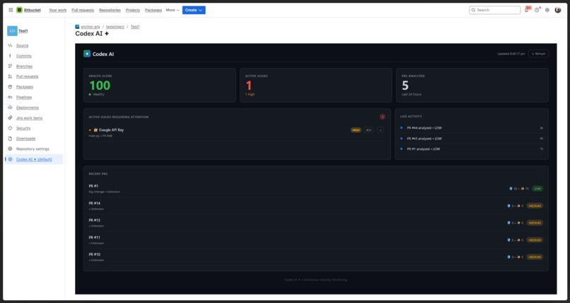 Codex AI – screenshot 2