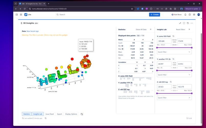 3D Insights for Jira – screenshot 5