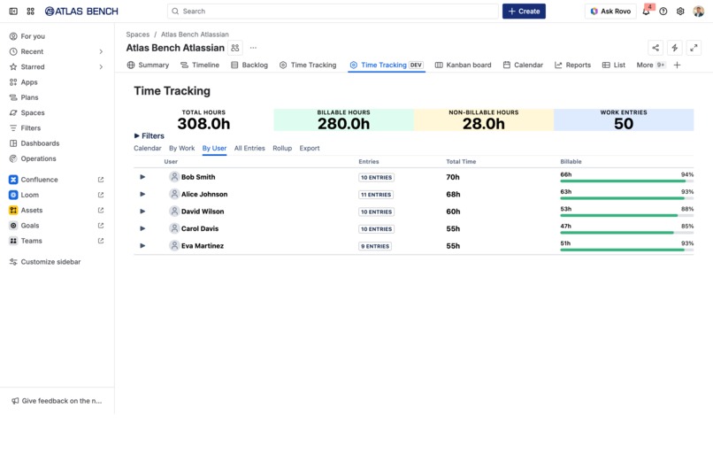 Client Project Manager for Jira – screenshot 8