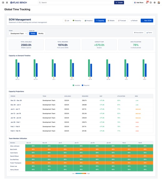 Client Project Manager for Jira – screenshot 5