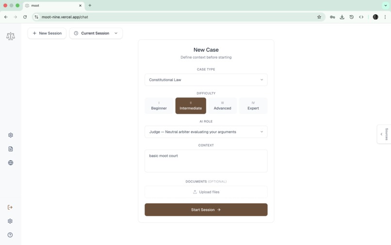 moot – screenshot 2
