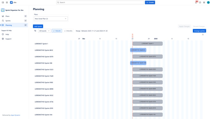 Sprint Organizer for Jira – screenshot 10