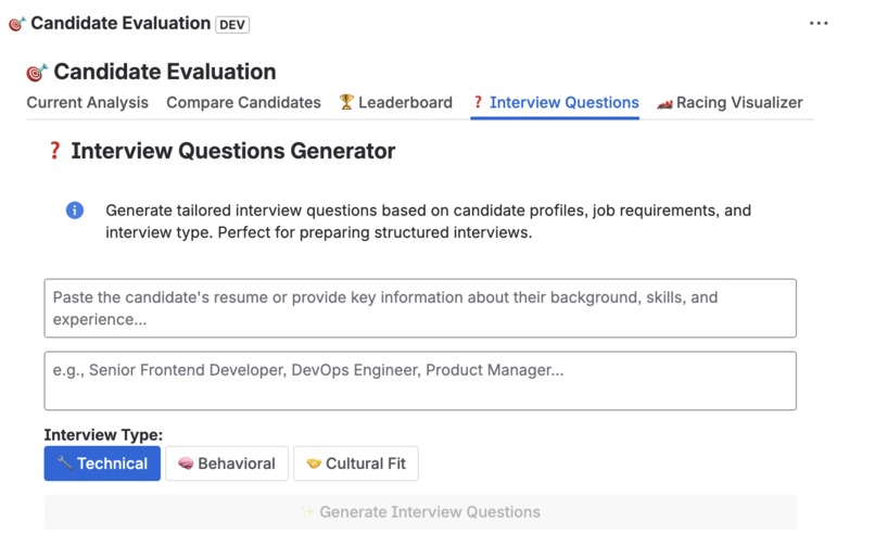 TalentScan – screenshot 2
