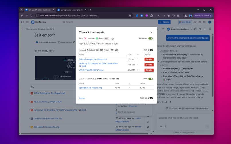 Attachments Cleanup Assistant – screenshot 5