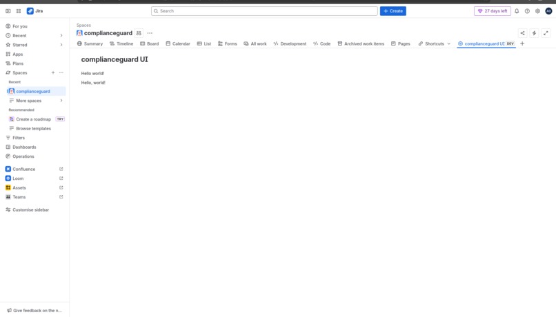       ComplianceGuard – AI Compliance Assistant – screenshot 1
