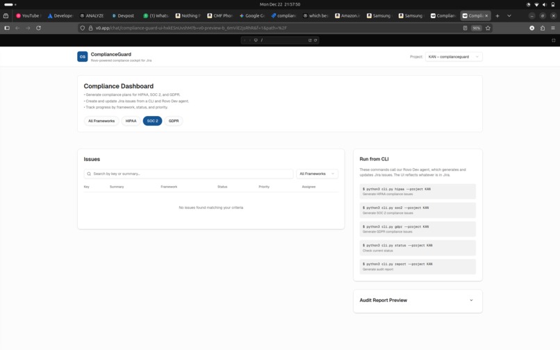       ComplianceGuard – AI Compliance Assistant – screenshot 3