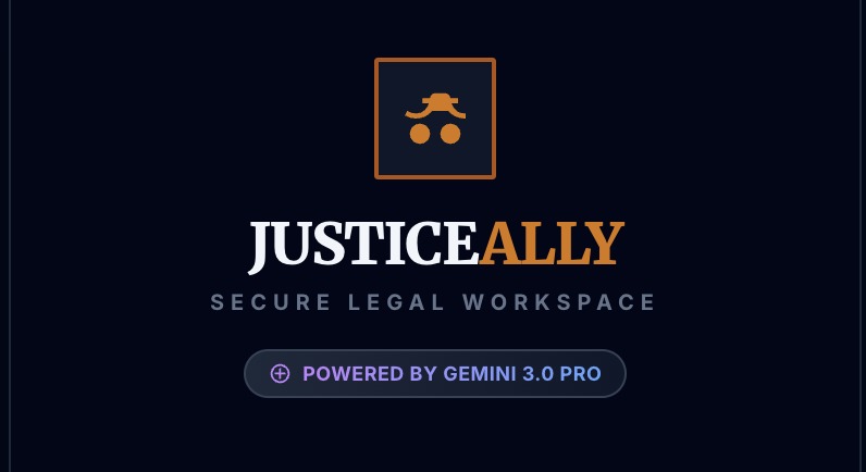 JusticeAlly: The Universal Legal Navigator – screenshot 1