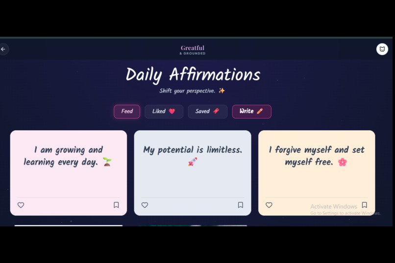 Greatful & Grounded – screenshot 2