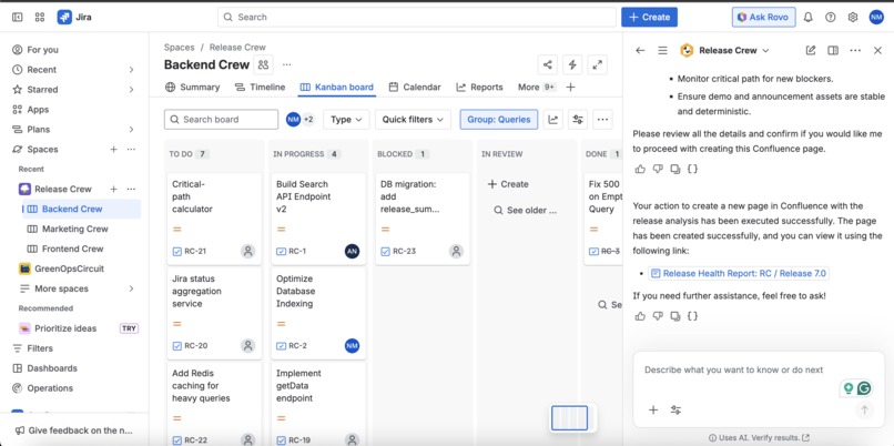 Release Crew AI – screenshot 5
