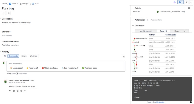 GitBoost – screenshot 1