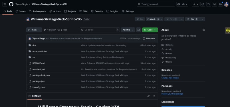Williams Strategy Deck – screenshot 1