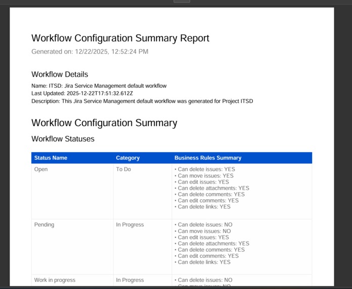 Compliant Workflows for Jira – screenshot 8