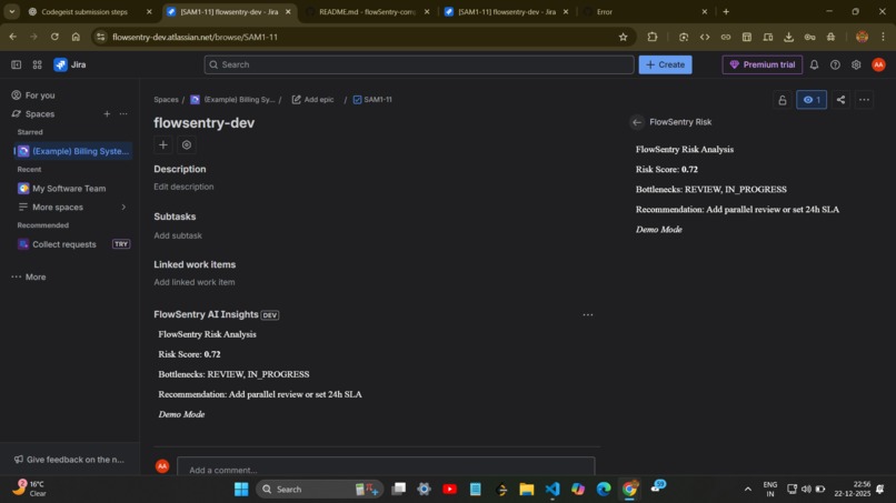 FlowSentry – Intelligent Workflow Guard for Jira – screenshot 5