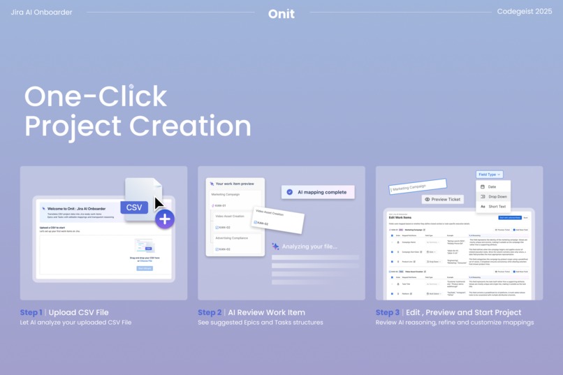 Onit: Jira AI Onboarder – screenshot 1