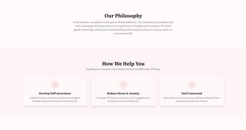 Serene Note – screenshot 2