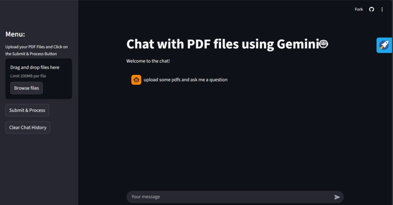 gemini multi pdf reader – screenshot 1