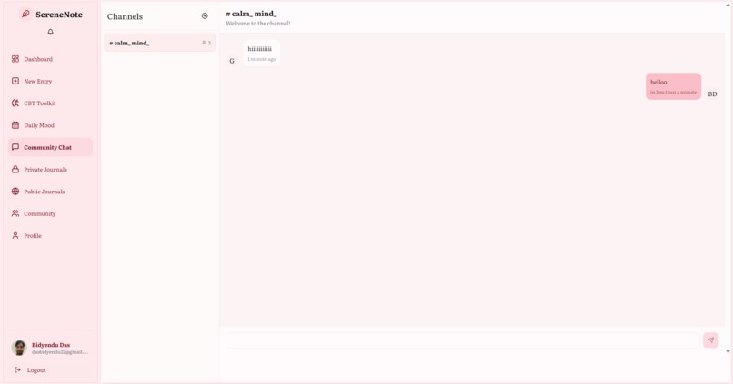 Serene Note – screenshot 1