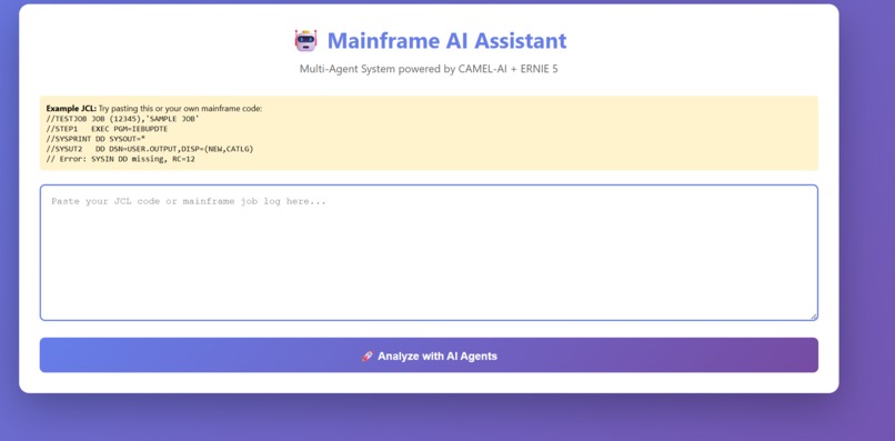 Mainframe AI Assistant – screenshot 1