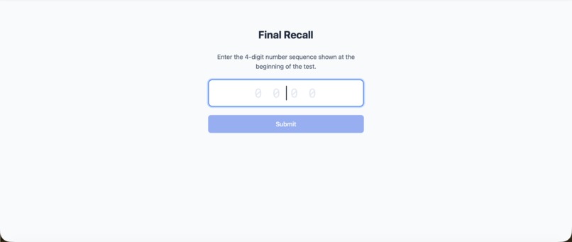 ASL Alzheimer’s Screening Lab – screenshot 1