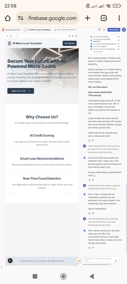 MicroLoan AI Guardian: Real-Time Cash Flow Predictor   – screenshot 3