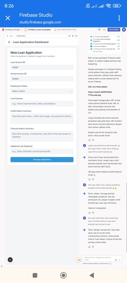 MicroLoan AI Guardian: Real-Time Cash Flow Predictor   – screenshot 4