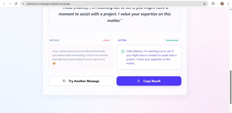 ClearTone AI – screenshot 6