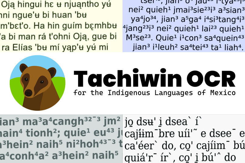 Tachiwin Indigenous Languages OCR – screenshot 1