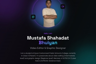 Portfolio- Mustafa Shahadat Bhuiyan