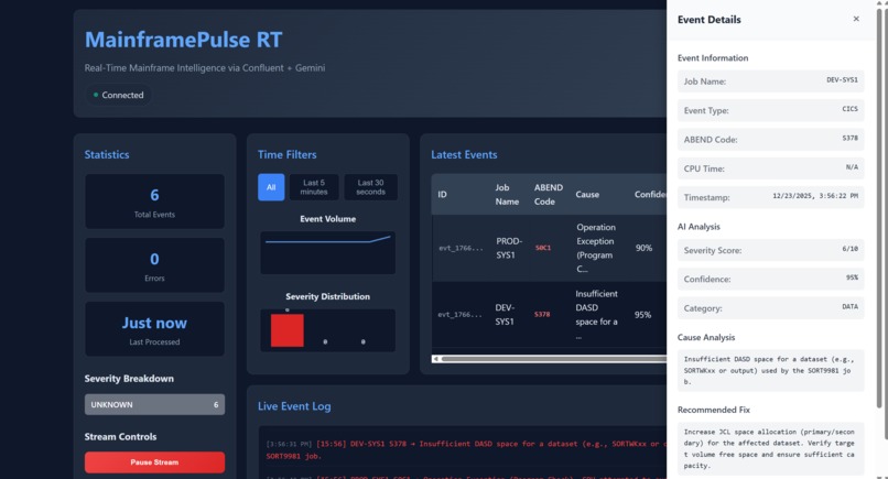 MainframePulse RT – screenshot 2