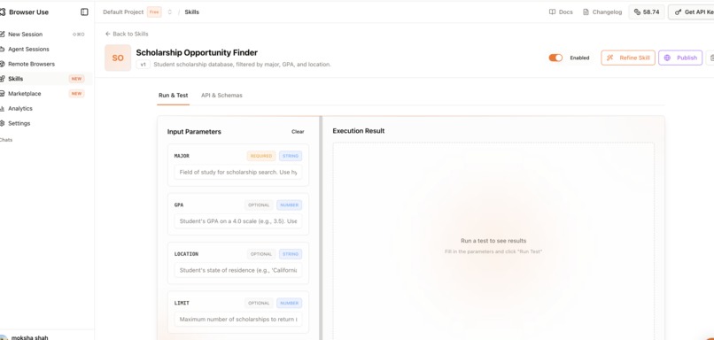 Scholarship Finder – screenshot 2