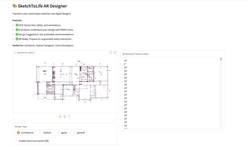 SketchToLife-AR-Designer – screenshot 1