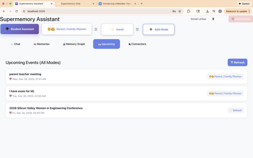 LifeModes – screenshot 1