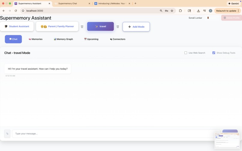 LifeModes – screenshot 2