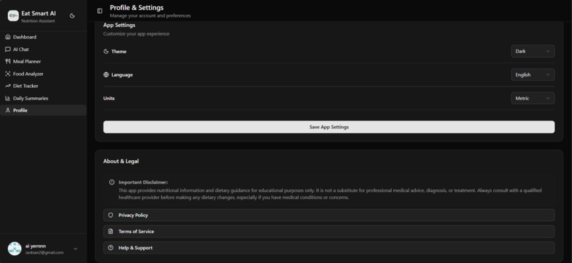 Eat Smart AI (Application-Building Task) – screenshot 22