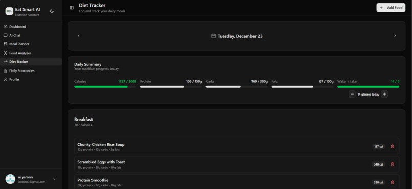 Eat Smart AI (Application-Building Task) – screenshot 14