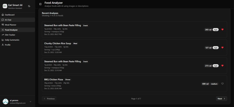 Eat Smart AI (Application-Building Task) – screenshot 10