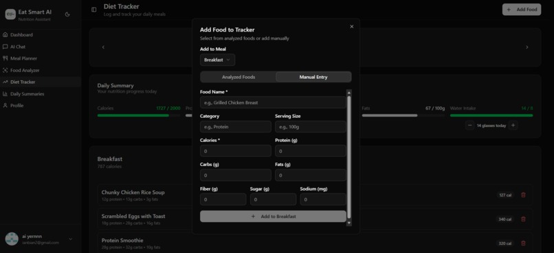 Eat Smart AI (Application-Building Task) – screenshot 16