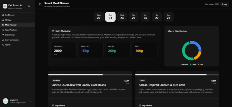 Eat Smart AI (Application-Building Task) – screenshot 6